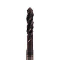 Метчик М 6,0х1,0 (Машинный, винт.) DIN371 HSSE-TiALN 6h C/2-3P R35 80мм a=4,9 H-Tools 518801-C2-0060