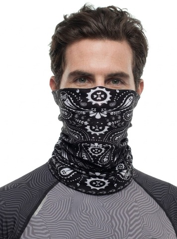 Картинка бандана-труба Buff original New Cashmere Black - 7