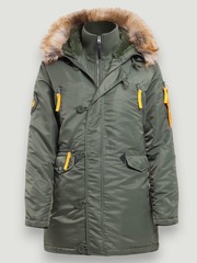 Куртка Аляска Женская - Apolloget Alaska Wmn (олива/желтый - s.green/yellow)