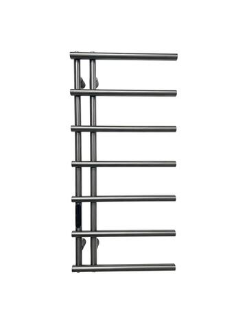Полотенцесушитель электрический REIN Double Classic 7-Graphite правый 850*400 мм
