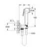 GROHE Tempesta-F 26358000 Комплект гигиенического душа с вентилем