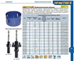 Коронка биметаллическая ПРАКТИКА  20 мм (773-200)