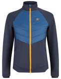 Элитный теплый лыжный костюм Noname Hybrid 24 Ux Navy/Med Blue мужской