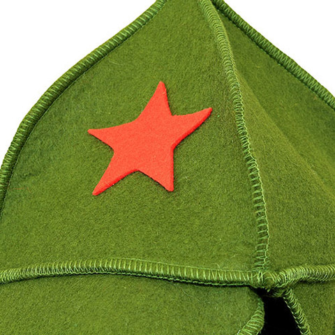 Фетровая буденовка для бани - 4
