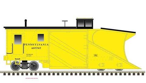 Atlas Снегоочиститель Russel Pennsylvania Railroad 497787