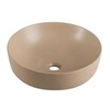 BelBagno BB1315-H316 Раковина керамическая накладная, 41x41, цвет: бежевый