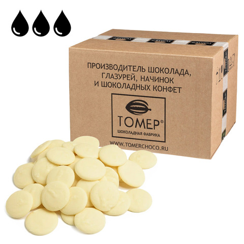 Шоколад белый 32%, Томер, кг