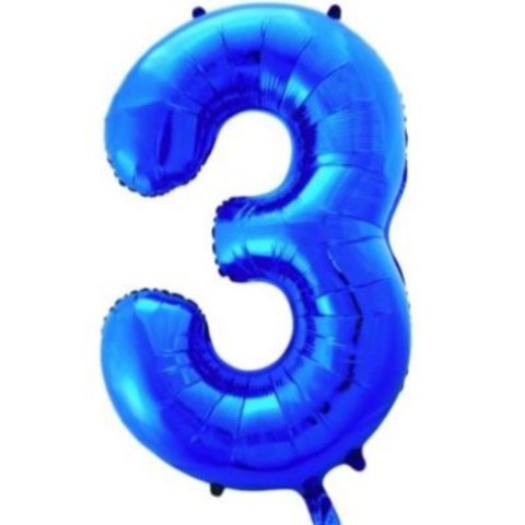 Цифра гелиевая 3 