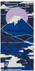 Картинка бандана-труба Buff Thermonet Senday Navy - 4