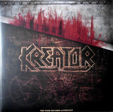 KREATOR:  Under The Guillotine - Grey And Red Splatter Vinyl