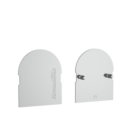 Декоративная накладка ARMADILLO для скрытой петли U3D6000 (FRAME) CP хром /64895/ (2шт)
