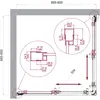 BelBagno LUCE-A-2-90-P-ORO Душевой уголок