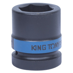 KING TONY (853534M) Головка торцевая ударная шестигранная 1", 34 мм