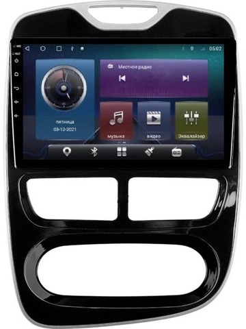 Магнитола Renault Clio (2012-2016) Android 11 4/64GB QLED DSP 4G модель RE-153TS18