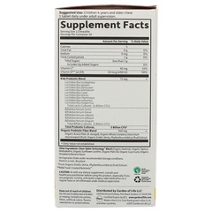 Garden of Life, Пробиотики Dr. Formulated, Organic Kids +, вкусная органическая клубника и банан, 30 восхитительных жевательных таблеток