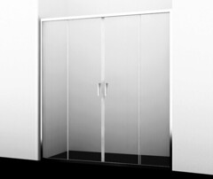 WasserKRAFT Lippe 45S09 Душевая дверь, цвет: хром фото