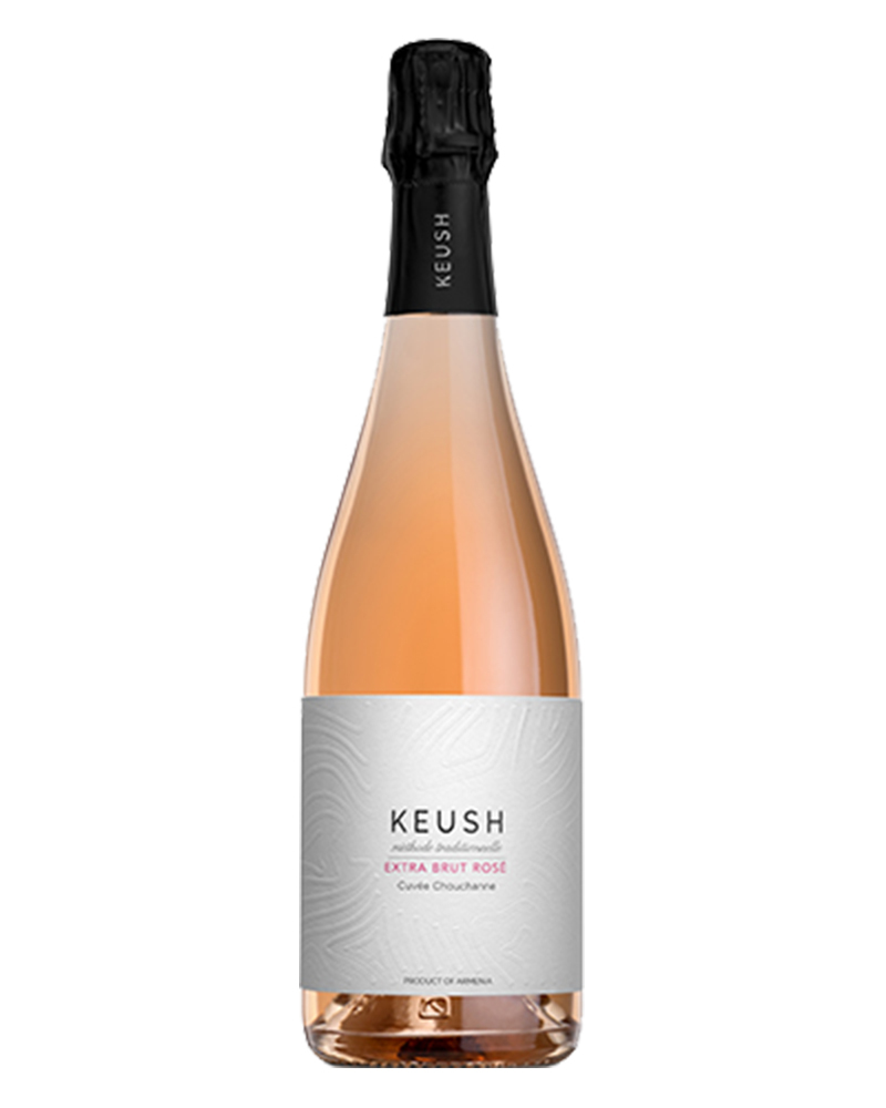Вино Розовое Игристое Keush Экстра Брют Розе 12,5% 0,75 л, Армения