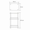 WasserKRAFT K-4033 Полка косметическая, цвет: хром