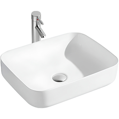 Aquatek Вега AQ5515-00 Раковина накладная 50x39, цвет: белый фото