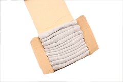 GlossWork Fiber Box Универсальные салфетки из микрофибры 50шт (25 серых и 25 синих)