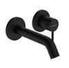 Hansgrohe Tecturis S 73350670 Смеситель для раковины, однорычажный, настенный, с изливом 16,5 см, мч