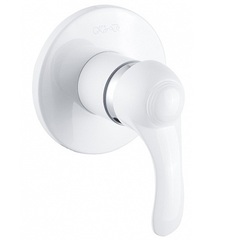 KorDi KD S609P-C5 White Смеситель встраиваемый на 1 потребителя со встраиваемой частью фото