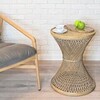 Чаша Shaped stone plate-coffee color — фото 8
