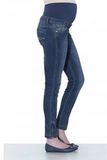 Джинсы для беременных (SLIM) 03942 синий