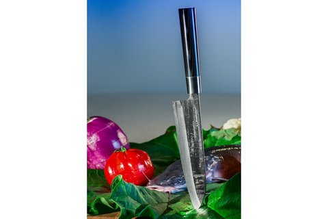 Нож кухонный Сантоку 182 мм Samura SUPER 5 SP5-0095/K