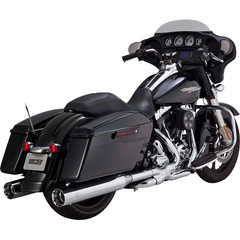 VANCE & HINES MUFFLER 4.5" CHR 95-16 FL MUFFLER OVERSIZED 450 SLIP-ONS CHROME