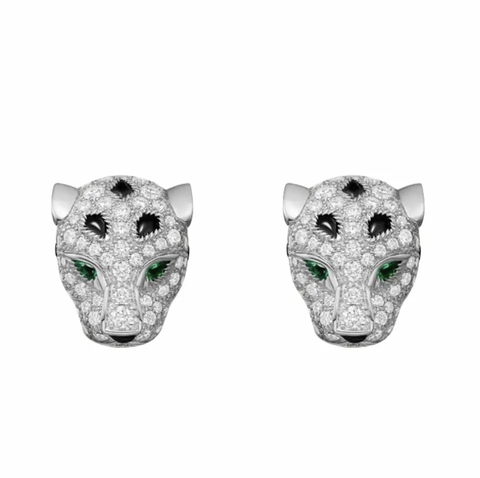 Серьги-пуссеты CARTIER Panthere