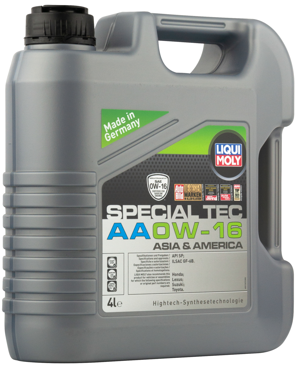 Моторное масло Liqui Moly Special Tec AA 0W16 НС-синтетическое 4л
