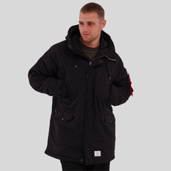 Парка Alpha Industries N-3B Altitude Mod Black (Черная)