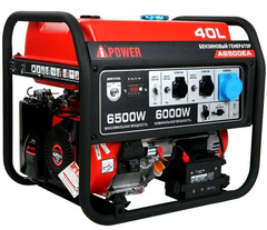 Генератор бензиновый A-iPower A6500EA