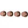 Boheme 124-5-BRB.1 Смеситель встроенный STICK DIAMOND BRUSHED BRONZE 5-проходной