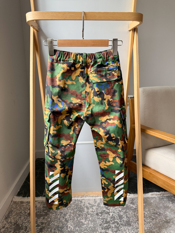 Хлопковые брюки Off White, 128