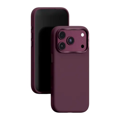 Чехол VLP Aster Pro Case iPhone 18 Pro темно-вишневый