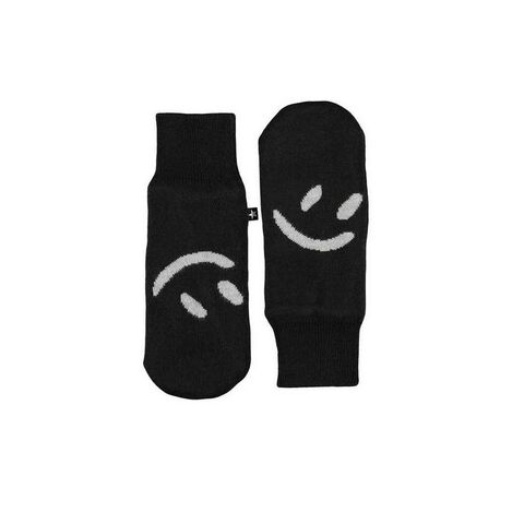 Варежки Molo Snowfall Black (смайл черные)