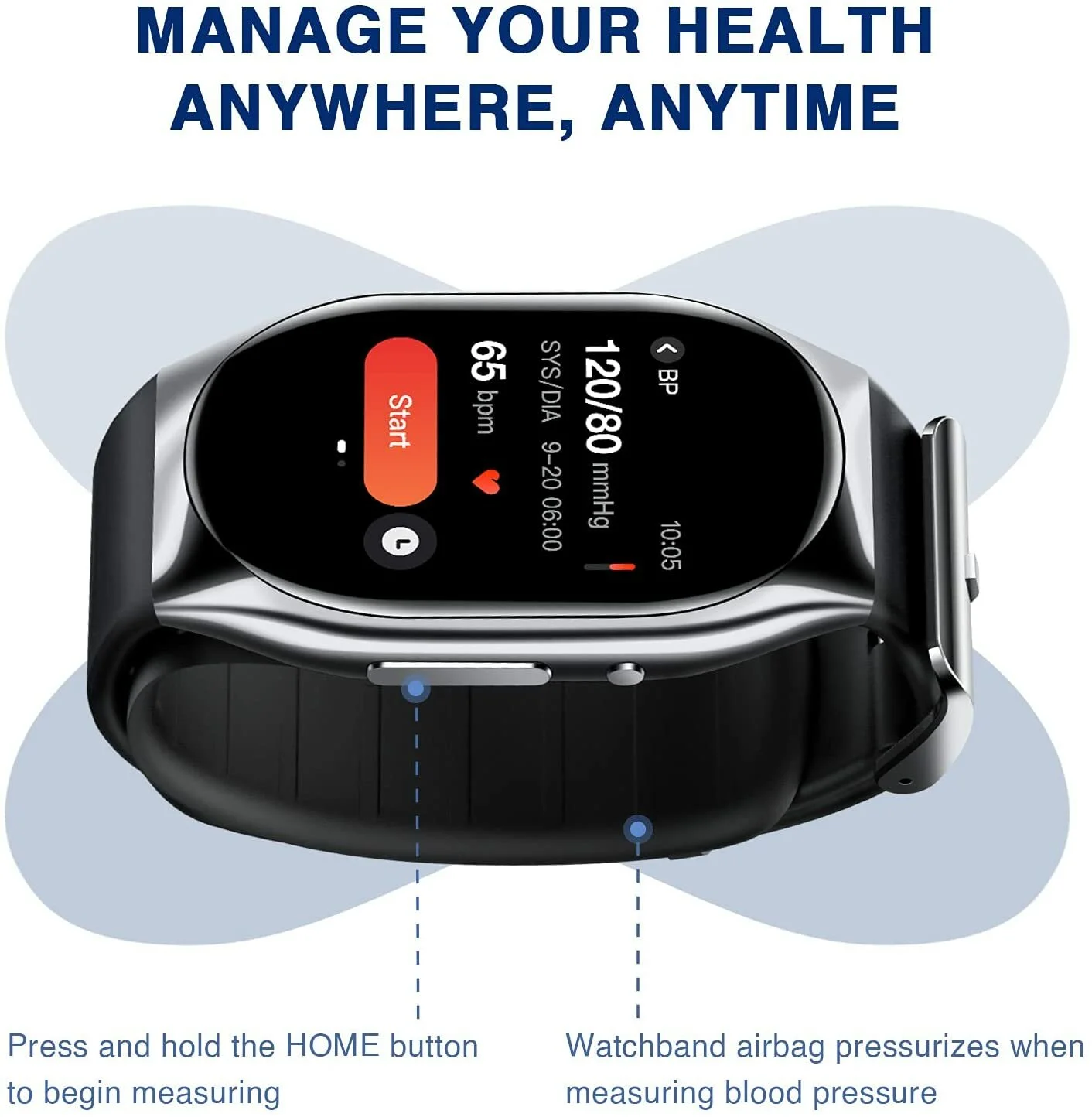 YHE BP Doctor Pro бауындағы үрленетін манжета
