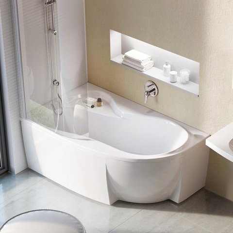Ravak C551000000 Ванна ROSA 150x95 L белая