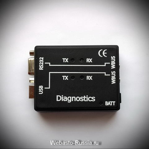 Адаптер диагностический для Webasto Altox USB и COM