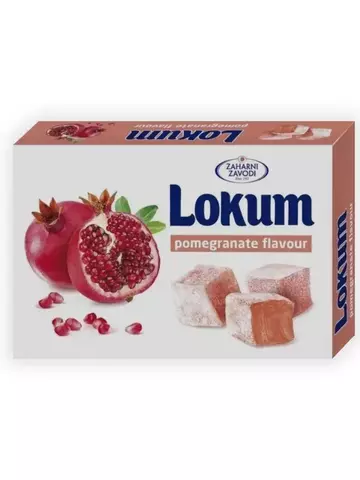 Лукум со вкусом граната Zaharni Zavodi, 140 г