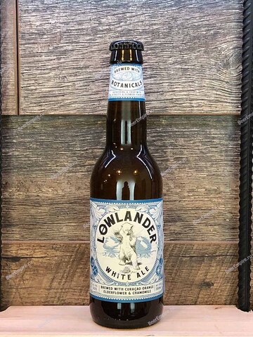 Lowlander White Ale with Curcao orange, elderflower & chamomile 0,33 л.