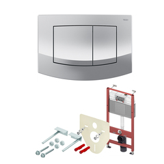 TECE TECEbase 2.0 Ambia K447226 Инсталляция для унитаза с клавишей хром глянцевый (снят с производства, аналог 9400405) фото