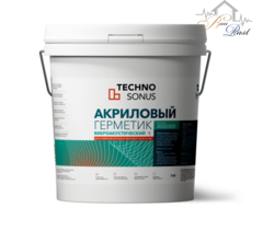 Акриловый герметик Сонетик, ТехноСонус, 5 л