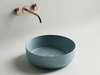 Ceramica Nova Element CN6022MLG Умывальник чаша накладная круглая, 39x39, цвет: зелёный
