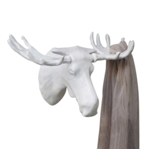 Вешалка moose белая