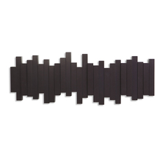 Настенная вешалка Sticks эспрессо