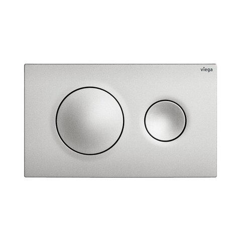 Viega Prevista Visign for Style 20 773786 Панель смыва для унитазов, пластик матовый хром, мод. 8610.1