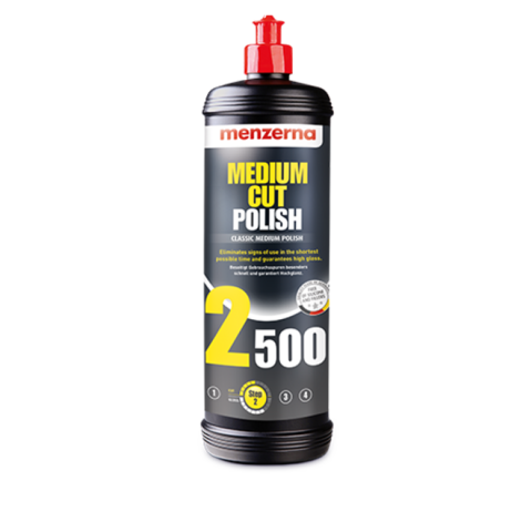 Menzerna Medium Cut Polish 2500 - среднеабразивная полировальная паста 1л